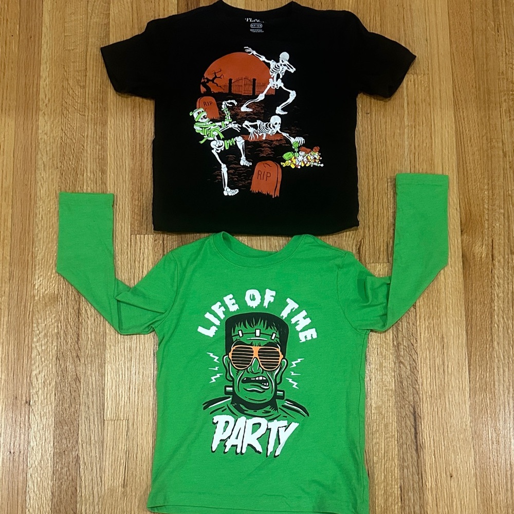 Halloween Kids Graphic Shirts Size 5T